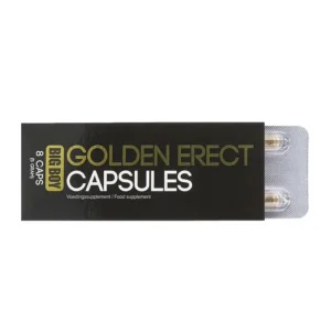 Big Boy – Golden Erect Capsules (8 stuks) - Erectiie pillen